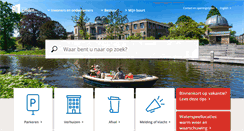 Desktop Screenshot of gemeente.leiden.nl